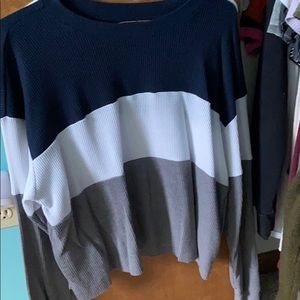 hollister waffle tee